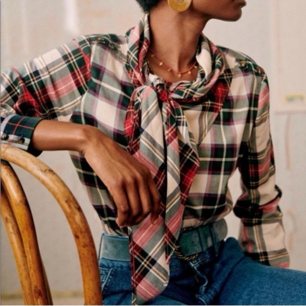 Sezane Darren Blouse